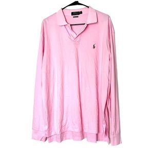 Polo by Ralph Lauren Mens long sleeve polo embroidered XL